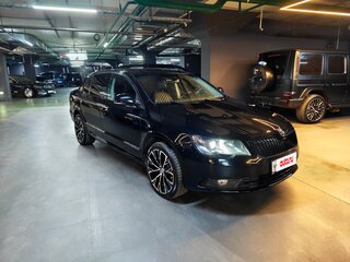 2014 Skoda Superb DSG II Рестайлинг, чёрный, 1499999 рублей, вид 4
