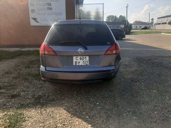 2002 Nissan Wingroad II (Y11) Рестайлинг, голубой, 260000 рублей - вид 3