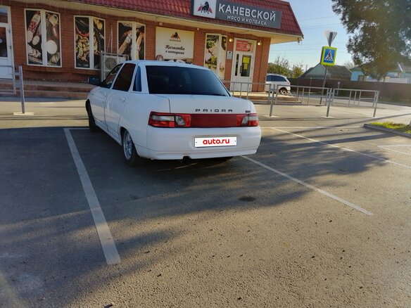 1998 Lada (ВАЗ) 2110, белый, 110000 рублей - вид 6