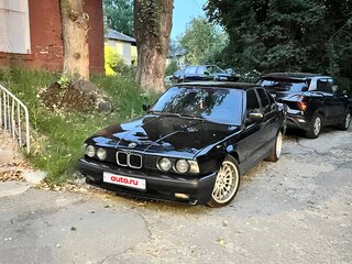 1992 BMW 5 серии 525i III (E34), чёрный, 480000 рублей, вид 1