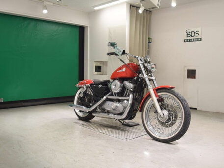 2002 Harley-Davidson Sportster 883, красный, 780000 рублей, вид 2