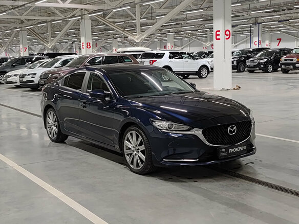2020 Mazda 6 III (GJ) Рестайлинг 2, синий, 2583000 рублей - вид 2