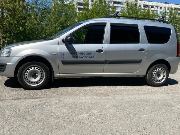 2019 Lada (ВАЗ) Largus I, серебристый, 850000 рублей - вид 8