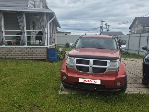 2008 Dodge Nitro, оранжевый - вид 1