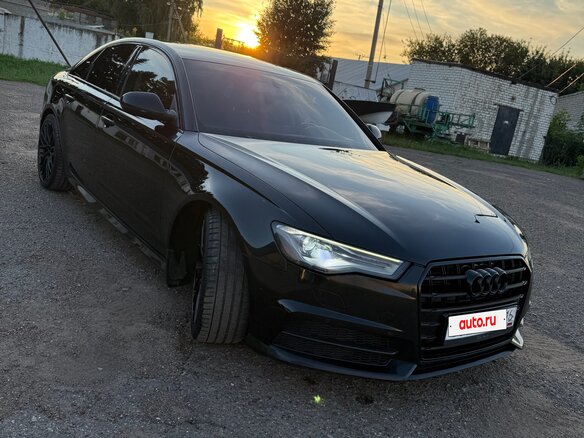 2017 Audi A6 IV (C7) Рестайлинг, чёрный, 2300000 рублей - вид 1