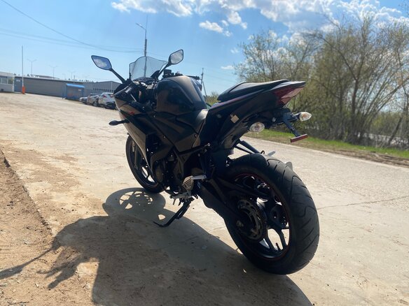 2015 Yamaha YZF-R25, чёрный, 349000 рублей - вид 3