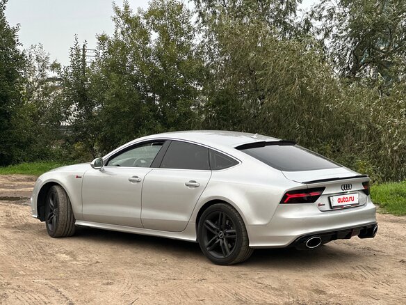 2014 Audi A7 I (4G), серебристый, 2100000 рублей - вид 7