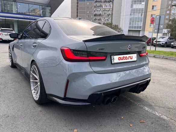 2022 BMW M3 Competition Package VI (G80), серый, 8599999 рублей - вид 24