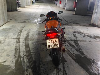 2002 Honda CBR 600F, красный, 400000 рублей, вид 3