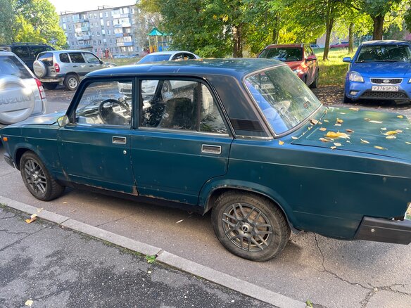 2008 Lada (ВАЗ) 2107, зелёный - вид 4