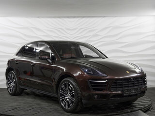 2017 Porsche Macan S I, коричневый, 3450000 рублей, вид 3