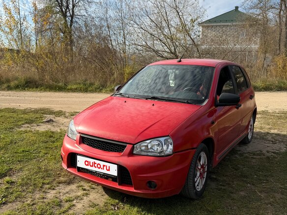 2012 Lada (ВАЗ) Kalina Sport I, красный, 250000 рублей - вид 1