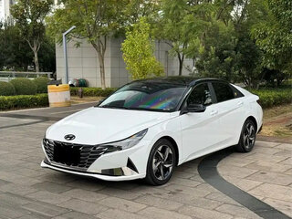 2022 Hyundai Elantra VII (CN7), белый, 1320000 рублей, вид 1