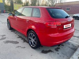 2012 Audi A3 Sportback II (8P) Рестайлинг 2, красный, 690000 рублей, вид 3