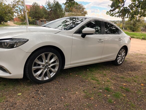 2015 Mazda 6 III (GJ), белый, 1500000 рублей