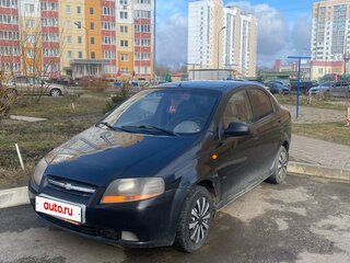 2005 Chevrolet Aveo I, чёрный, 250000 рублей, вид 1