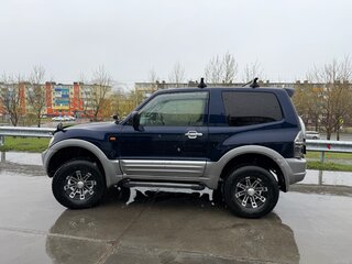 2001 Mitsubishi Pajero III, синий, 1130000 рублей, вид 3