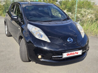2014 Nissan Leaf I (ZE0/AZE0), чёрный, 900000 рублей, вид 1