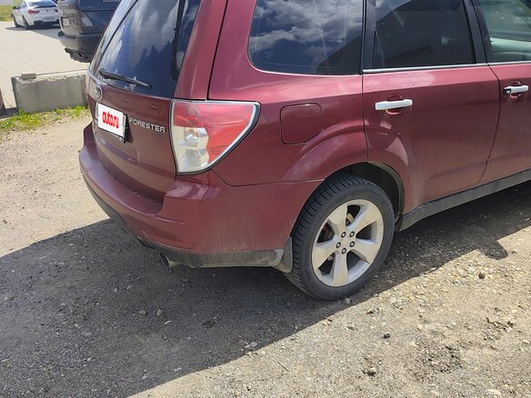 2011 Subaru Forester III Рестайлинг, красный, 1000000 рублей - вид 2