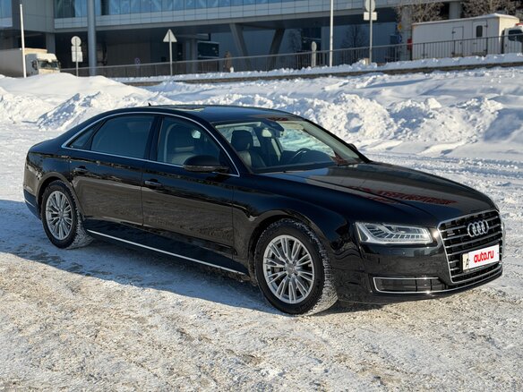 2015 Audi A8 Long III (D4) Рестайлинг, чёрный, 3850000 рублей - вид 2