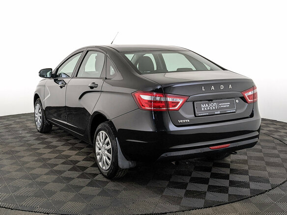 2017 Lada (ВАЗ) Vesta I, чёрный, 815000 рублей - вид 6