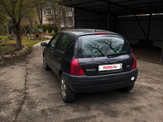 1999 Renault Clio II, чёрный, 229000 рублей, вид 4
