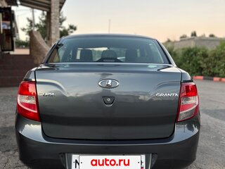 2015 Lada (ВАЗ) Granta I, серебристый, 445000 рублей, вид 3