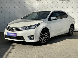 2013 Toyota Corolla XI (E160, E170, E180), белый, 1150000 рублей, вид 1