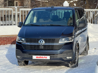 2021 Volkswagen Multivan T6 Рестайлинг, синий, 4200000 рублей, вид 4