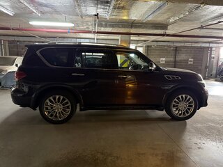 2015 Infiniti QX80 I Рестайлинг, пурпурный, 2150000 рублей, вид 5