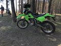 2003 Kawasaki KLX 250, зелёный, 250000 рублей - вид 3