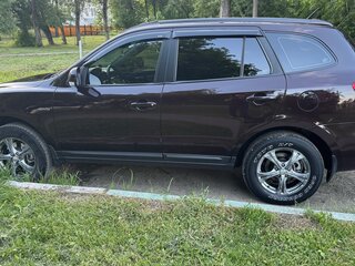 2008 Hyundai Santa Fe II, пурпурный, 870000 рублей, вид 4