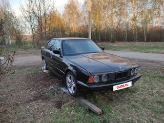 1993 BMW 5 серии 518i III (E34), чёрный, 250000 рублей, вид 2