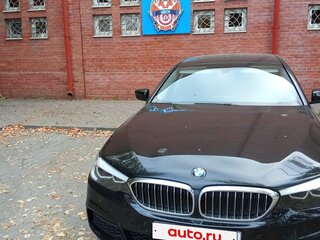 2018 BMW 5 серии 520d VII (G30/G31/G38), чёрный, 2500000 рублей, вид 2