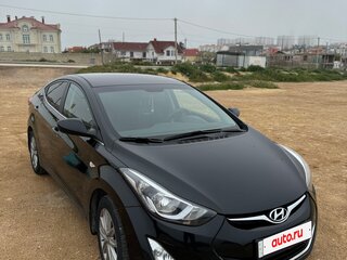 2015 Hyundai Elantra V (MD) Рестайлинг, чёрный, 1350000 рублей, вид 3