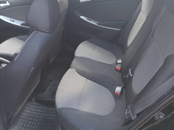 2013 Hyundai Solaris I, чёрный, 790000 рублей - вид 19