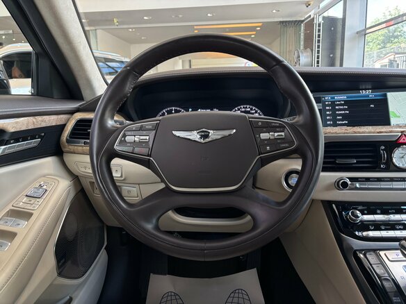 2018 Genesis G90 Limousine I, чёрный - вид 9