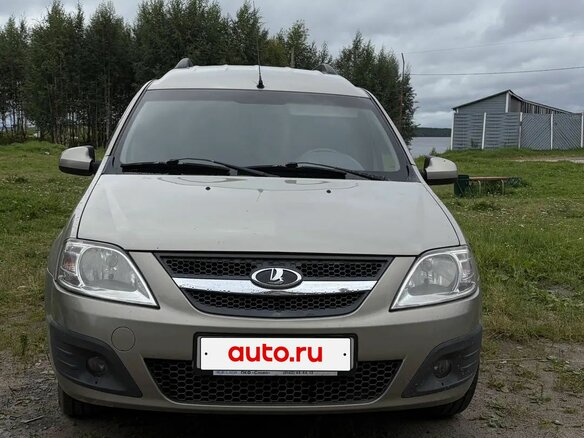 2014 Lada (ВАЗ) Largus I, серый, 660000 рублей - вид 1
