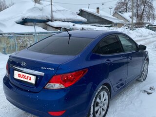 2012 Hyundai Solaris I, синий, 695000 рублей, вид 4