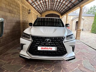 2018 Lexus LX 570 III Рестайлинг 2, белый, 7550000 рублей, вид 2