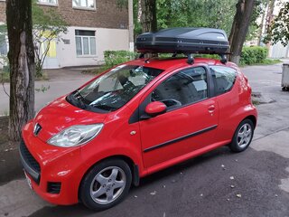 2010 Peugeot 107 I Рестайлинг, красный, 365000 рублей, вид 5