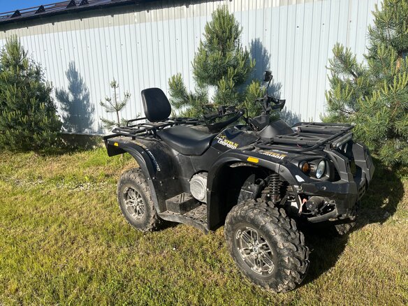 2014 Stels ATV-600YL Леопард, чёрный, 450000 рублей - вид 2
