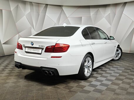 2013 BMW 5 серии 535i xDrive VI (F10/F11/F07) Рестайлинг, белый, 2399000 рублей, вид 2