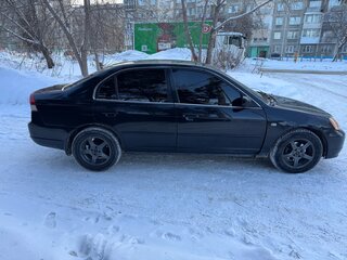 2003 Honda Civic VII, чёрный, 390000 рублей, вид 3