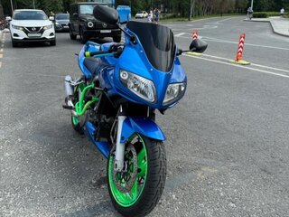 2007 Suzuki SV 1000, синий, 350000 рублей, вид 4