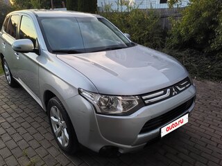 2012 Mitsubishi Outlander III, серебристый, 1200000 рублей, вид 1