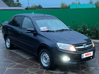 2013 Lada (ВАЗ) Granta I, синий, 310000 рублей, вид 2