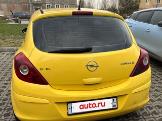 2008 Opel Corsa D, жёлтый, 260000 рублей, вид 4