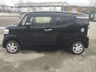 2016 Honda N-BOX I Рестайлинг, чёрный, 595000 рублей, вид 3