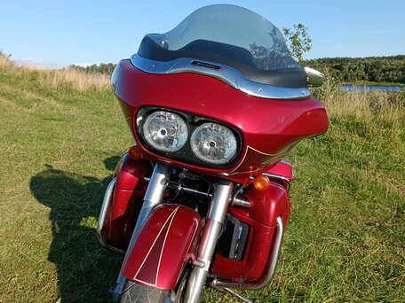 2012 Harley-Davidson Road Glide, красный, 1195000 рублей, вид 4